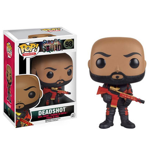 Funko POP! Suicide Squad - Vinyl Figure - DEADSHOT (Unmasked)