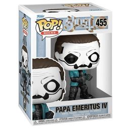 Funko POP! Rocks - Ghost Vinyl Figure - PAPA EMERITUS IV [Glitter Blue Jacket] #455