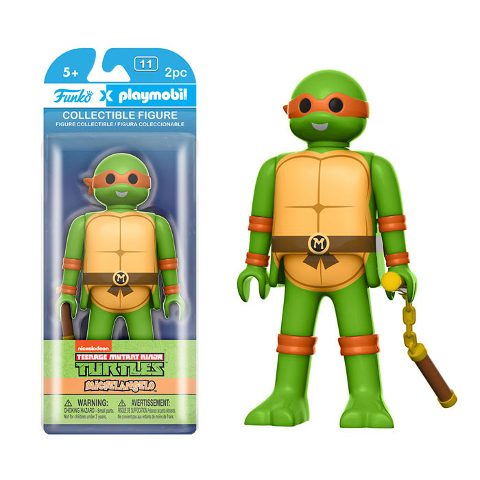 Funko Playmobil Collectible Figure - Teenage Mutant Ninja Turtles - MICHELANGELO
