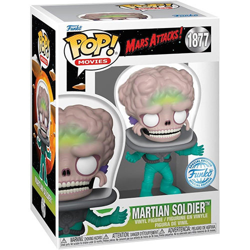 Funko POP! Movies - Mars Attacks! Vinyl Figure - MARTIAN SOLDIER #1877