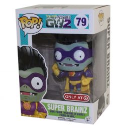 Funko POP! Games Plants vs. Zombies GW2 - Vinyl Figure - SUPER BRAINZ *Exclusive* Funko POP! Games Plants vs. Zombies GW2 - Vinyl Figure - SUPER BRAINZ *Exclusive*