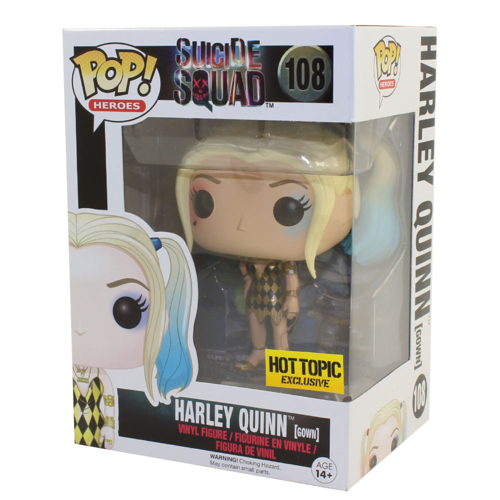 Funko POP! Heroes - Suicide Squad Vinyl Figure - HARLEY QUINN (Gown) *Exclusive*