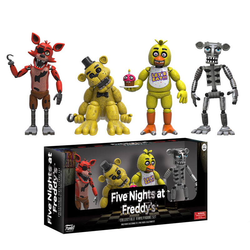 Funko Collectible Vinyl Figure Set - Five Nights at Freddy's - 4 PACK # 1 (2 inch)