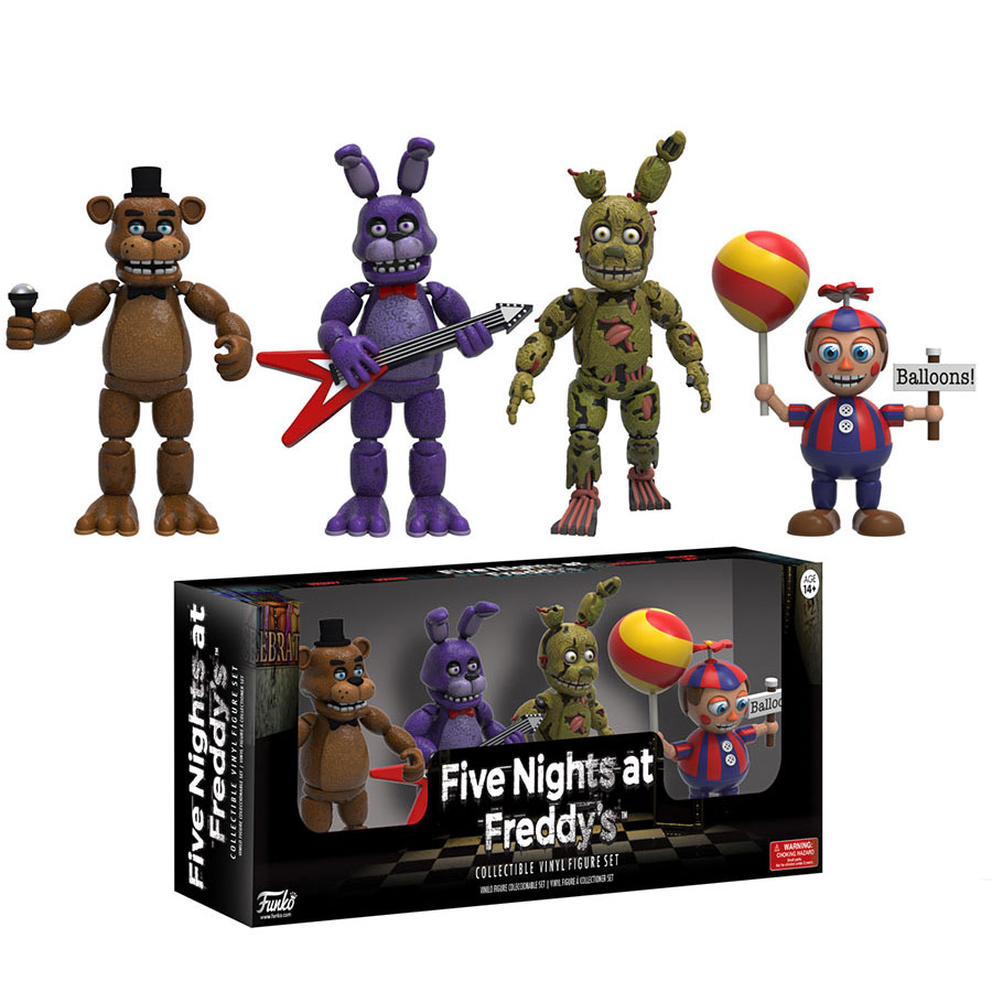 Funko Collectible Vinyl Figure Set - Five Nights at Freddy's - 4 PACK # 2 (2 inch)