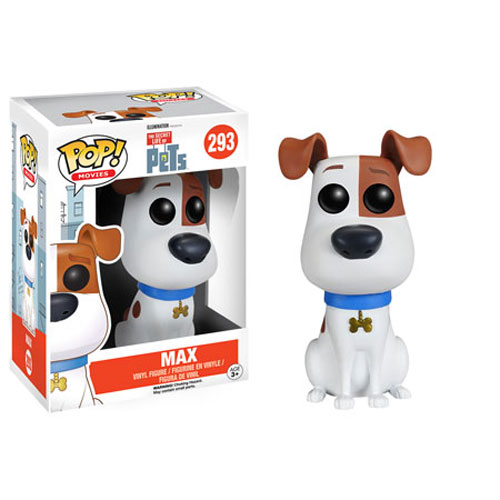 Funko POP! The Secret Life of Pets - Vinyl Figure - MAX the Jack Russell Terrier