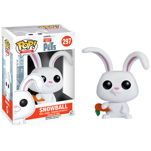 Funko POP! The Secret Life of Pets - Vinyl Figure - SNOWBALL the White Rabbit