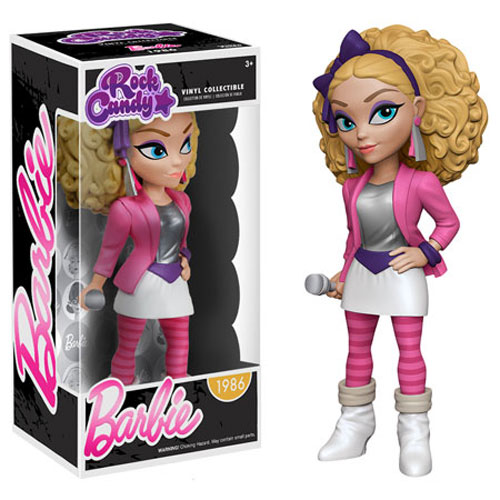 Funko Rock Candy - Vinyl Figure - 1986 ROCKER Barbie (5 inch)