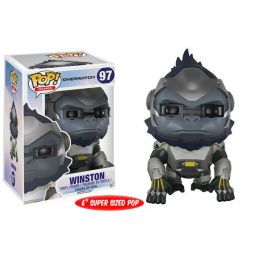 Funko POP! Games - Overwatch Vinyl Figure - WINSTON (Supersize - 6 inch)