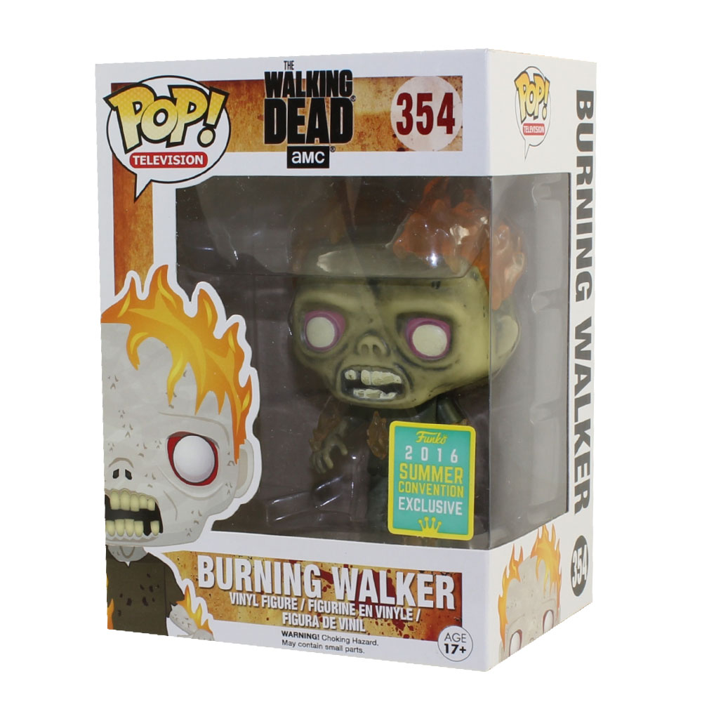 Funko POP! Television - The Walking Dead Vinyl Figure - BURNING WALKER *Exclusive*