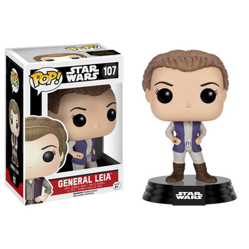 Funko POP! Star Wars The Force Awakens - Vinyl Bobble - GENERAL LEIA ORGANA #107