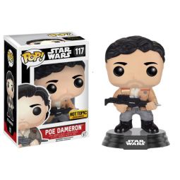 Funko POP! Star Wars The Force Awakens - Vinyl Bobble-Head - POE DAMERON #117 *Exclusive*