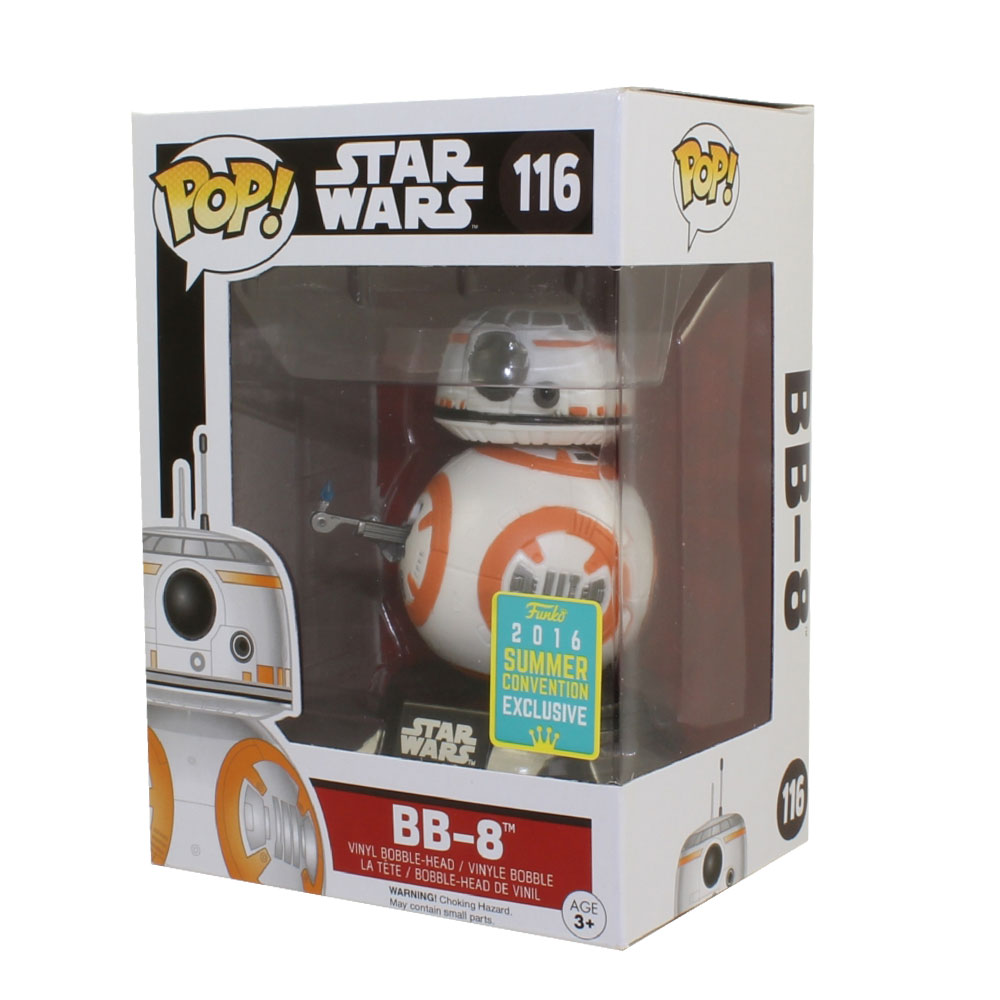 Funko POP! Star Wars - Vinyl Bobble-Head - BB-8 (Thumbs Up) #116 *Summer Con Exclusive*