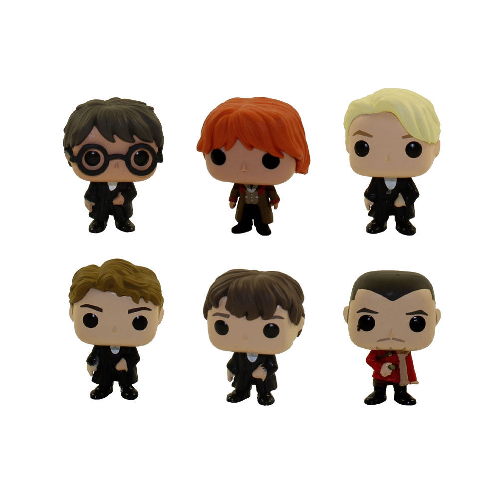 Funko Holiday Advent Calendar 2019 Figures - Harry Potter - SET OF 6 (Ron, Draco, Neville +3)(1.5 in