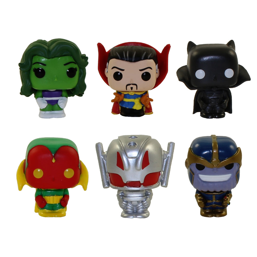 Funko Marvel Advent Calendar 2019 Figures - SET 6 (Thanos Dr Strange Vision Ultron +2): BBToyStore.com Toys, Plush, Trading Cards, Action Figures & Games online retail store shop sale