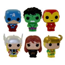Funko Holiday Marvel Advent Calendar 2019 Figures - SET OF 6 (Thor Hulk Iron Man Black Widow +2)