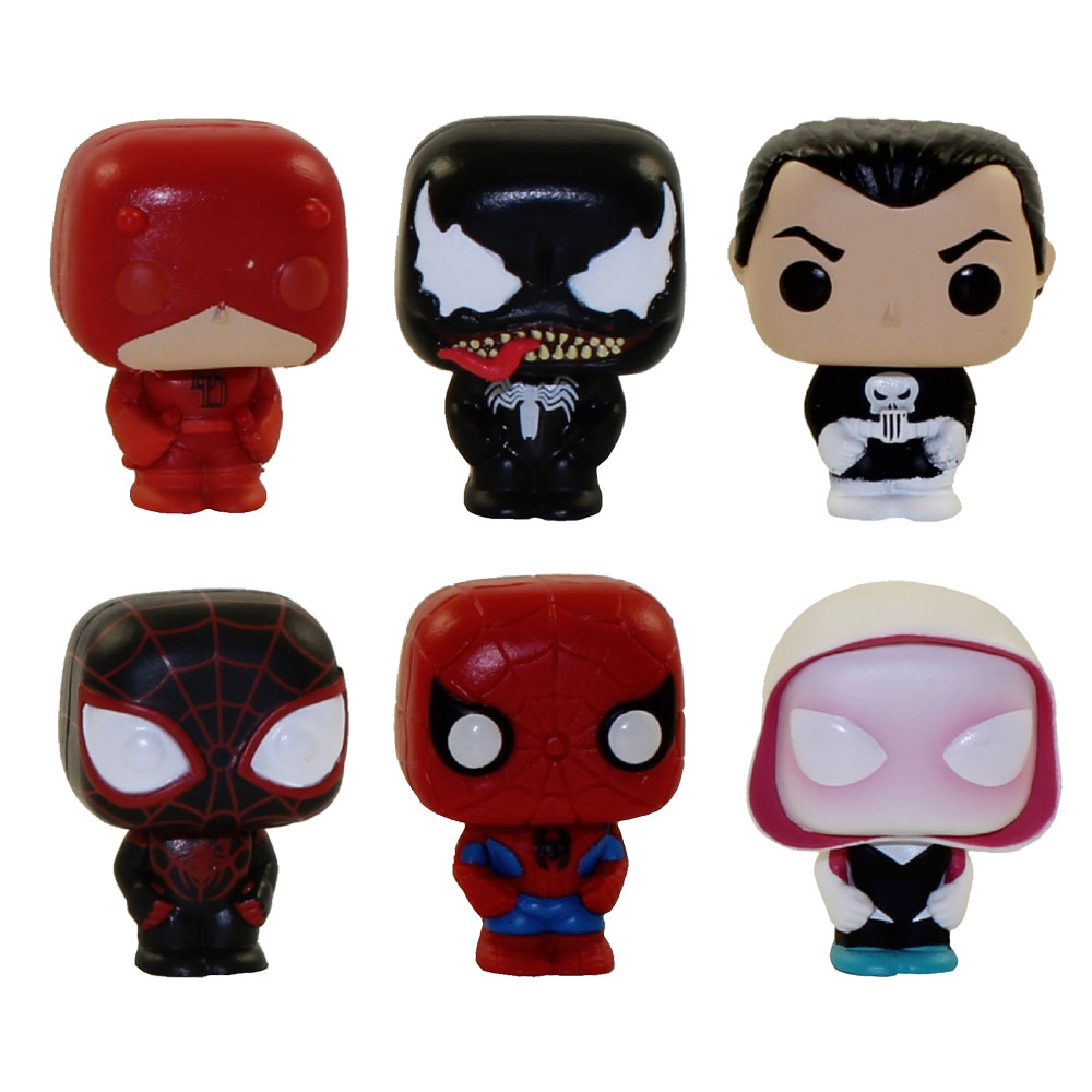 Funko Holiday Marvel Advent Calendar 2019 Figures - SET OF 6 (Venom Spider-man Daredevil +3)