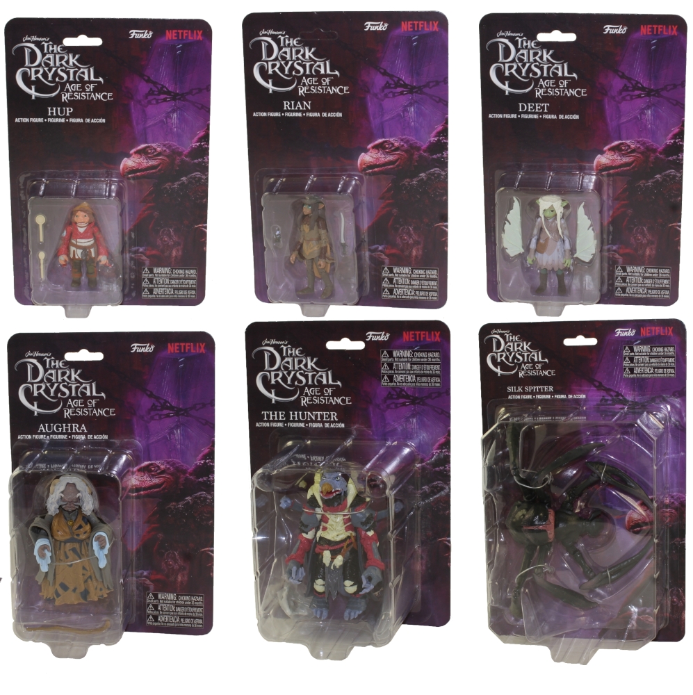 Funko Action Figures - The Dark Crystal - SET OF 6 (Rian, Deet, Hup, Aughra +2)