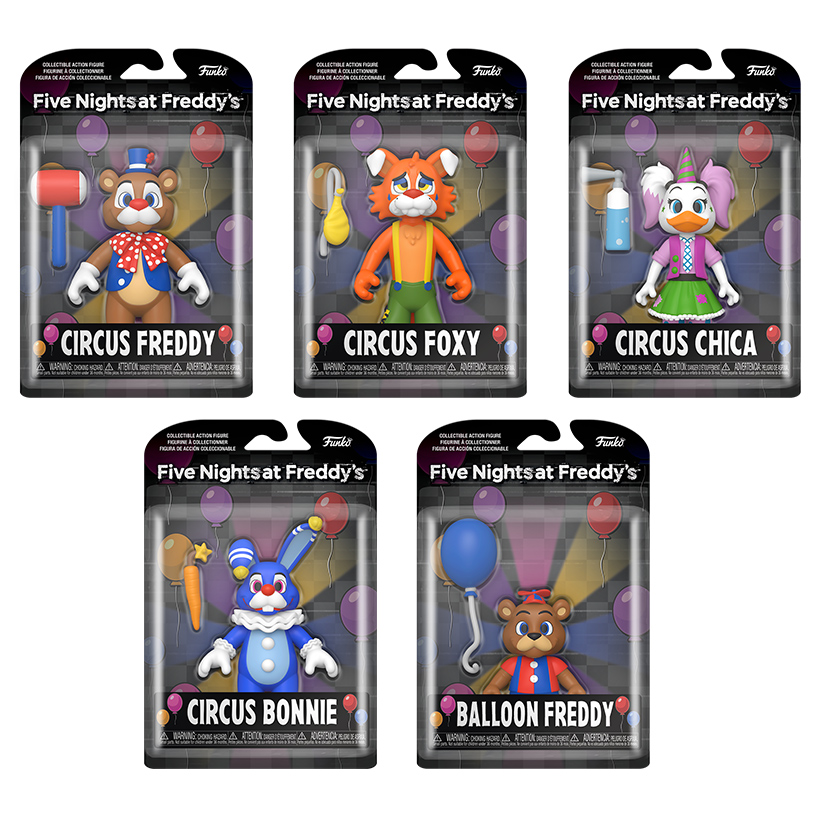 Funko Plush: Five Nights at Freddy's: Balloon Circus - Circus Freddy 7-in  Plush