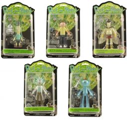 Funko Action Figures - Rick and Morty - SET OF 5 (Rick, Morty, Meeseeks, Bird Person & Poopy Butthol Funko Action Figures - Rick and Morty - SET OF 5 (Rick, Morty, Meeseeks, Bird Person & Poopy Butthol