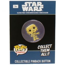 Funko Collectible Pinback Buttons - Classic Star Wars - C-3PO