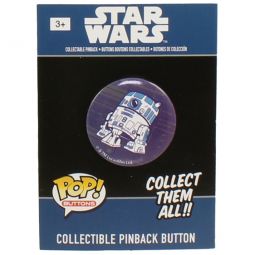 Funko Collectible Pinback Buttons - Classic Star Wars - R2-D2