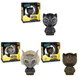 Funko Dorbz Vinyl Figures - Black Panther - SET OF 3 (Black Panther & 2 Erik Killmonger) Funko Dorbz Vinyl Figures - Black Panther - SET OF 3 (Black Panther & 2 Erik Killmonger)