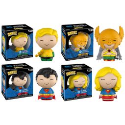Funko Dorbz Vinyl Figures - DC Comics S2 - SET OF 4 (Supergirl, Superman, Hawkman & Aquaman) Funko Dorbz Vinyl Figures - DC Comics S2 - SET OF 4 (Supergirl, Superman, Hawkman & Aquaman)