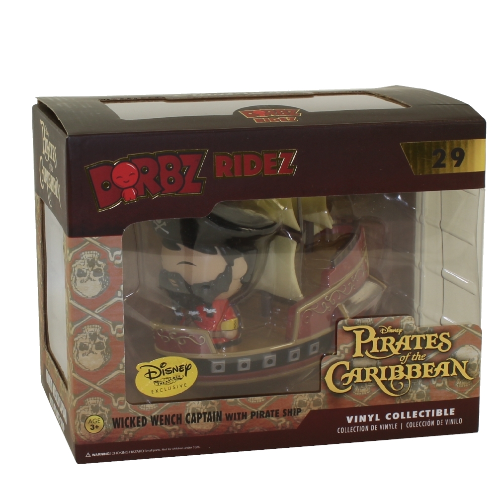 Funko Dorbz Ridez Disney Treasures - Pirates of the Caribbean - WICKED WENCH CAPTAIN #29 *Exclusive*