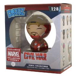 Funko Dorbz Vinyl Figure - Marvel Collector Corps - IRON MAN (Unmasked - Civil War) #128 *Exclusive*