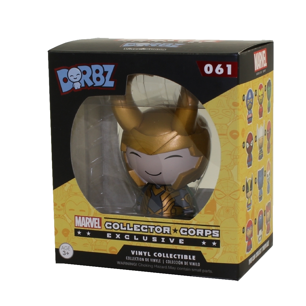 Funko Dorbz Vinyl Figure - Marvel Collector Corps - LOKI #061 *Exclusive*