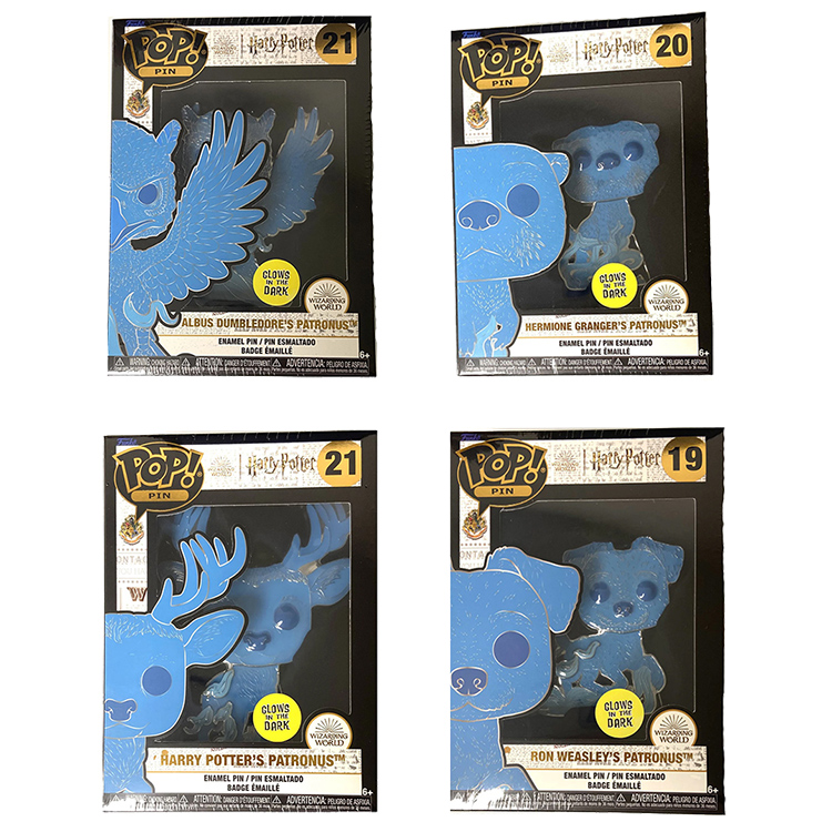 Harry Potter - Pin pin's POP! émaillé Harry Potter Patronus 10 cm -  Figurines - LDLC