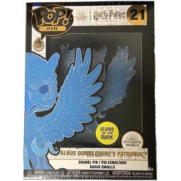 Funko POP! Harry Potter S3 Enamel Pin - ALBUS DUMBLEDORE'S PATRONUS (Glow in Dark) #21