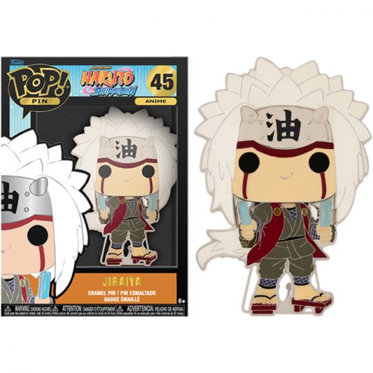 Funko POP! Naruto (Anime) Enamel Pin - JIRAIYA (Glow in Dark) #45