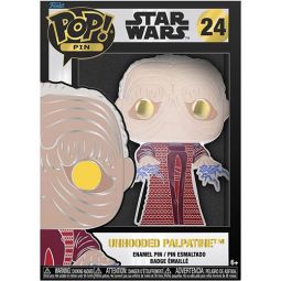 Funko POP! Star Wars Enamel Pin - UNHOODED PALPATINE #24