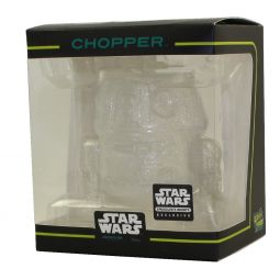 Funko Hikari Minis Japanese Vinyl - Star Wars Smuggler's Bounty - CHOPPER (Clear Glitter) *Exclusive