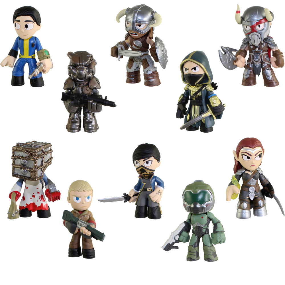 Funko Mystery Minis Vinyl Figures - Bethesda - SET OF 10 BASE FIGURES