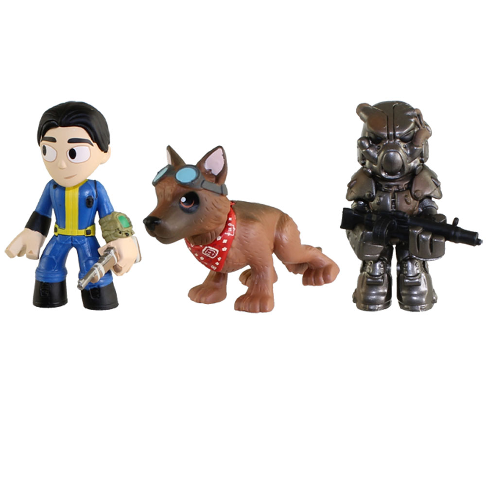 Funko Mystery Minis Vinyl Figures - Bethesda - SET OF 3 FALLOUT FIGURES