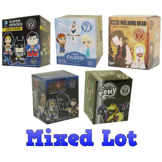 Funko Mystery Mini Vinyl Figures - Bulk Mixed Lot of 25 Blind Packs:   - Toys, Plush, Trading Cards, Action Figures & Games online  retail store shop sale