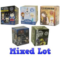 Funko Mystery Mini Vinyl Figures - Bulk Mixed Lot of 5 Blind Packs (All Different)