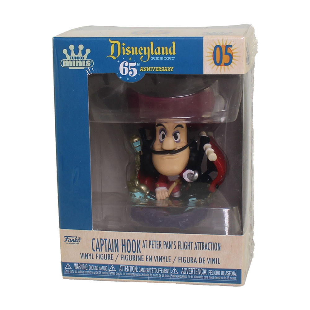 Funko Mini Vinyl Figure - Disneyland 65th Anniversary - CAPTAIN HOOK (Peter Pan's Flight) #05