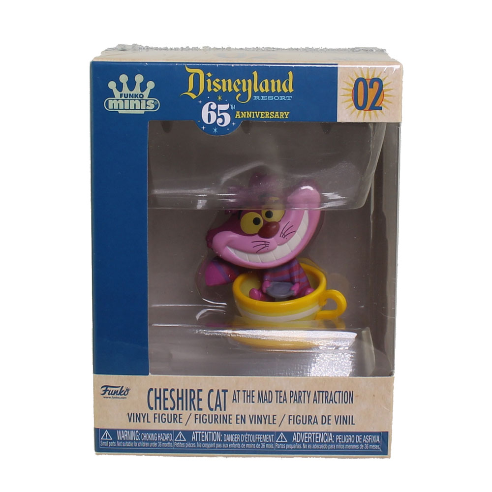 Funko Mini Vinyl Figure - Disneyland 65th Anniversary - CHESHIRE CAT (Mad Tea Party Attraction) #02
