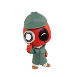 Funko Mystery Minis Figure - Deadpool 30th Anniversary - SHERLOCK DEADPOOL (3 inch) 1/24