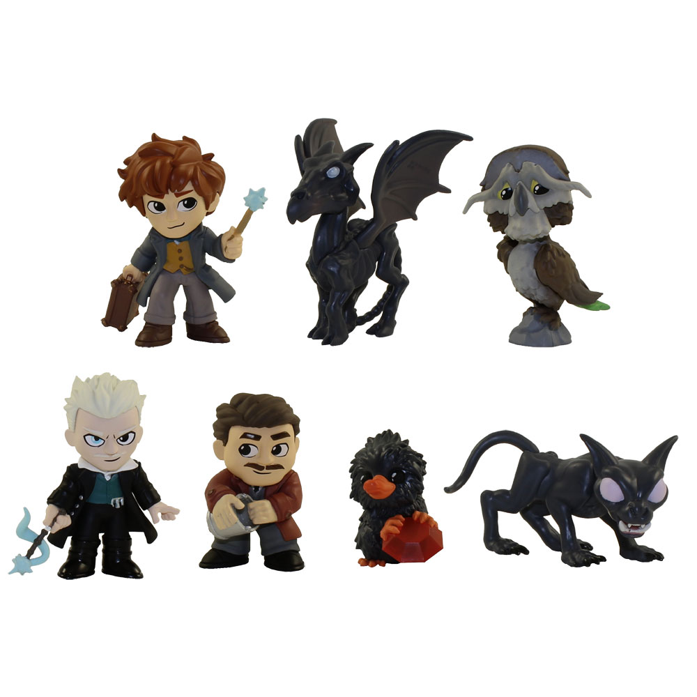 Funko Mystery Minis Vinyl Figures - Fantastic Beasts 2 - SET OF 7 BASE FIGURES (Newt, Thestral +5)