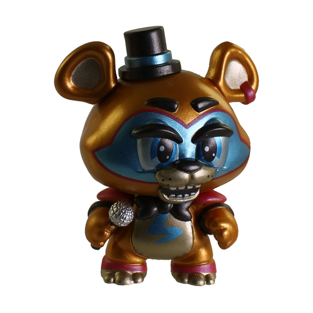 Funko Mystery Minis Figure - FNAF Security Breach - GLAMROCK FREDDY (Metallic) 1/72