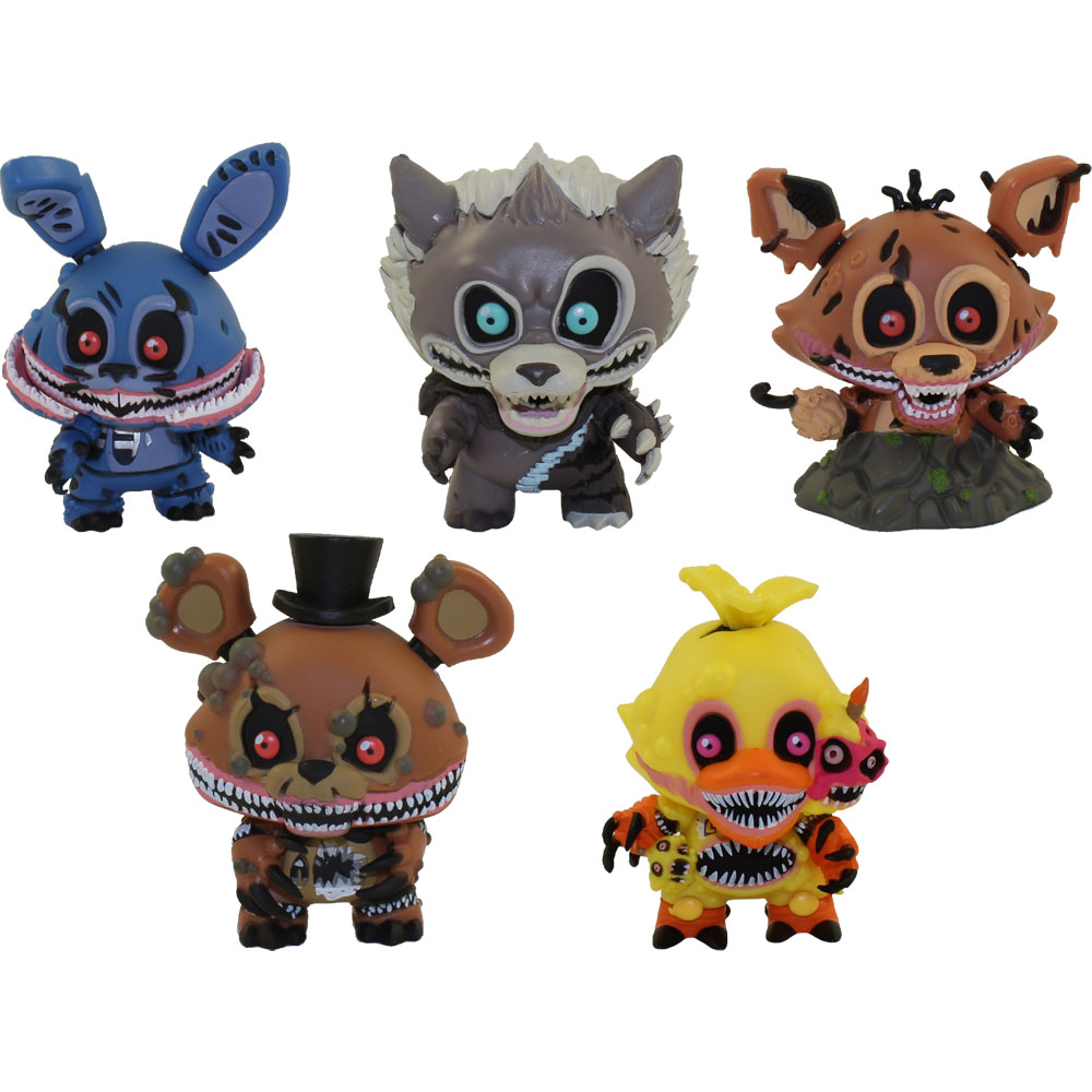 Funko Mystery Minis Vinyl Figure - FNAF The Twisted Ones - SET OF 5 TWISTED FIGURES