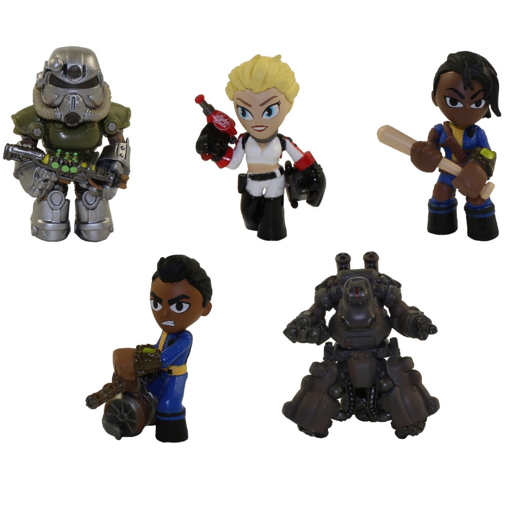 Funko Mystery Minis Vinyl Figure Fallout S2 Set Of 5 Nuka Girl Vault Dwellers Power Armor 1 toystore Com Toys Plush Trading Cards Action Figures Games Online Retail Store Shop Sale