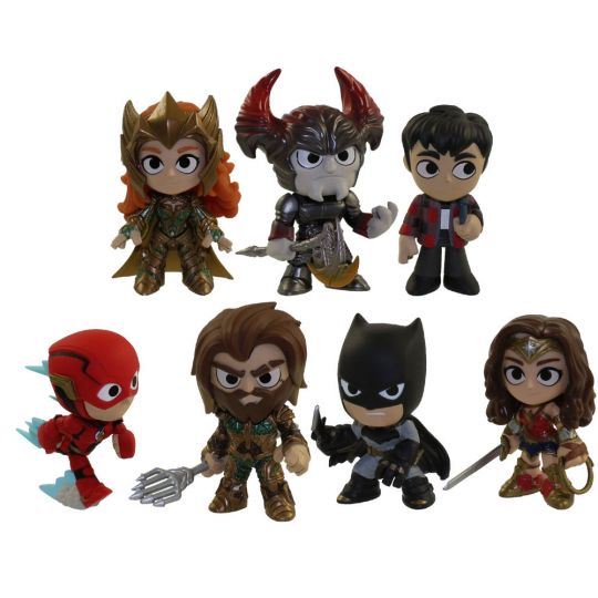 Funko Mystery Minis Vinyl Figures - Justice League Movie - SET OF ...