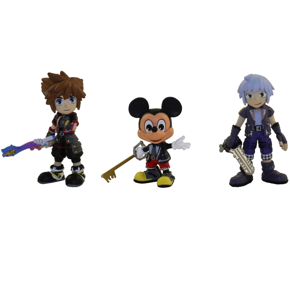 Funko Mystery Minis Vinyl Figure- Kingdom Hearts S2 - SET OF 3 (Sora, Riku & Mickey Mouse)