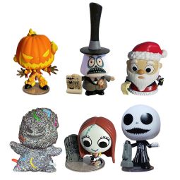 Funko Mystery Mini Figures - Nightmare Before Christmas 30th Ann. - SET OF 6 BASE FIGURES