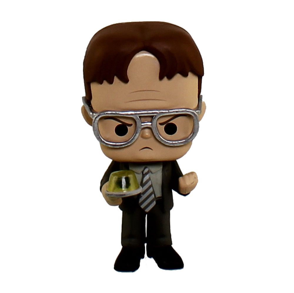 Funko Mystery Minis Figure - The Office - DWIGHT SCHRUTE (Jello Stapler)(3 inch) 1/6